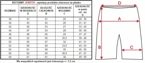 Reformy Jenifer : Kolor - Czarny, Rozmiar - 50 Reformy Jenifer : Kolor - Czarny, Rozmiar - 50