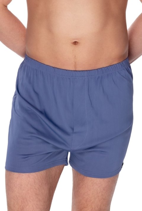 Szorty męskie Smith z jedwabiu wiskozowego : Kolor - Granatowy, Rozmiar - 54/XL Szorty męskie Smith z jedwabiu wiskozowego : Kolor - Granatowy, Rozmiar - 54/XL