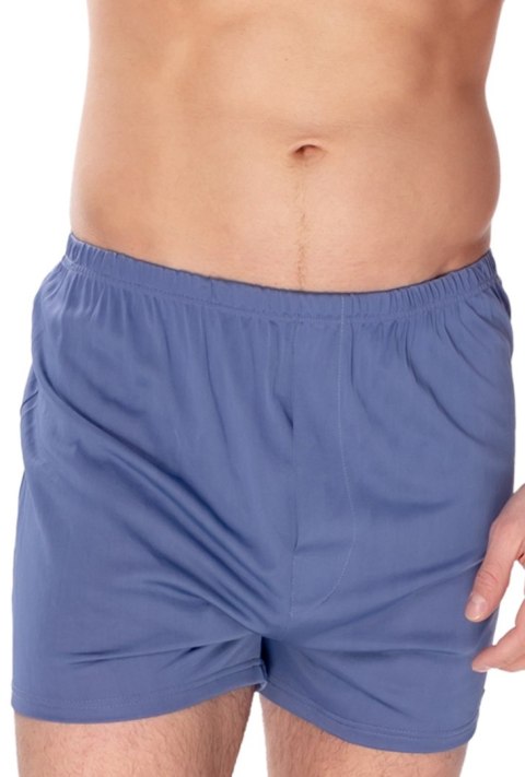 Szorty męskie Smith z jedwabiu wiskozowego : Kolor - Granatowy, Rozmiar - 54/XL Szorty męskie Smith z jedwabiu wiskozowego : Kolor - Granatowy, Rozmiar - 54/XL