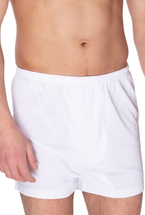 Szorty męskie Smith z jedwabiu wiskozowego : Kolor - Jeans, Rozmiar - 50/M