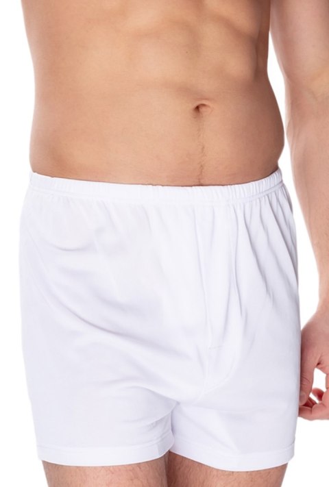 Szorty męskie Smith z jedwabiu wiskozowego : Kolor - Jeans, Rozmiar - 58/XXXL