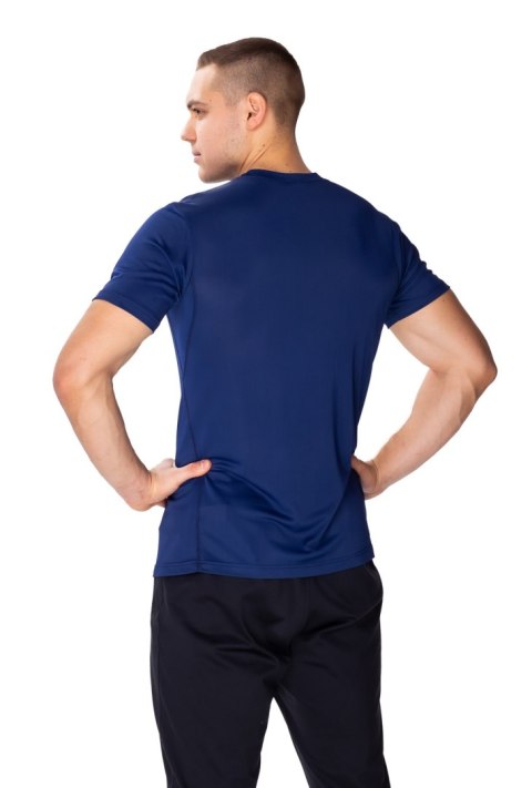Wygodna koszulka męska Caro : Kolor - Granatowy, Rozmiar - 54/XL Wygodna koszulka męska Caro : Kolor - Granatowy, Rozmiar - 54/XL