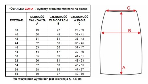 Klasyczna półhalka Zofia z koronką : Kolor - Czarny, Rozmiar - 58